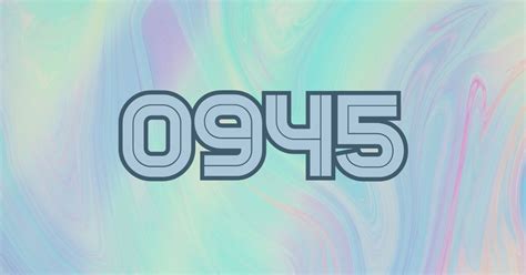 0945 .